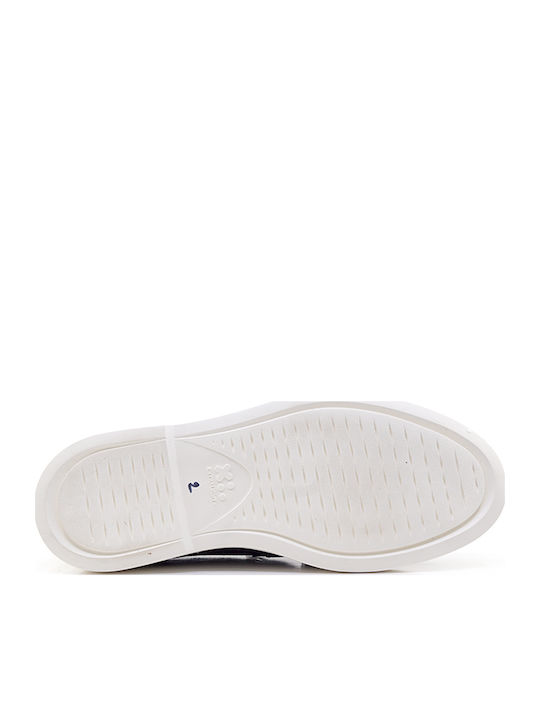 Men's Leather Loafers Blue