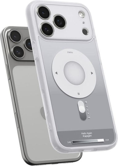 Spigen Ultra Hybrid Mag Classic Umschlag Rückseite Silikon / Kunststoff Silber (iPhone 17 Pro)
