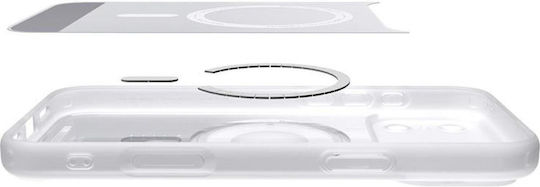 Spigen Ultra Hybrid Mag Classic Umschlag Rückseite Silikon / Kunststoff Silber (iPhone 17 Pro)