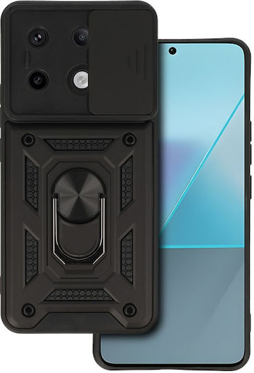 Back Cover Σιλικόνης / Πλαστικό Μαύρο (Redmi Note 13 Pro 5G / Poco X6)
