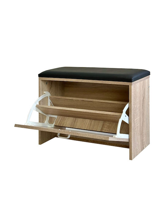 Ξύλινη Παπουτσοθήκη 60x24x41cm