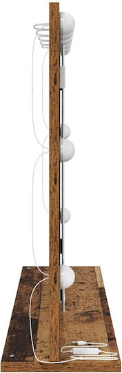 vidaXL vidaXL Schminkspiegel Wand mit Licht Braune
