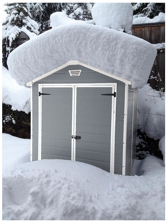 Plastic Garden Shed M1.85xW1.52xH2.26m