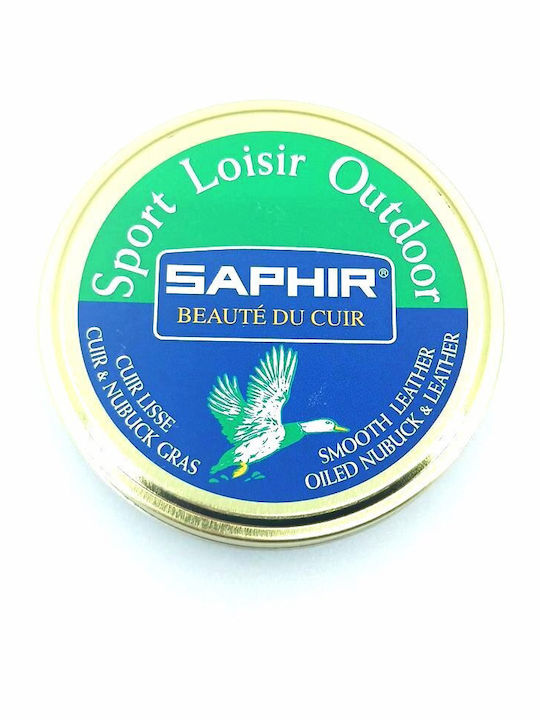 Saphir Sport Loisir Outdoor 100 Ml Черна 01 Защитна Хидрофобна Мас Продукт За Кожа Цвят Black 01