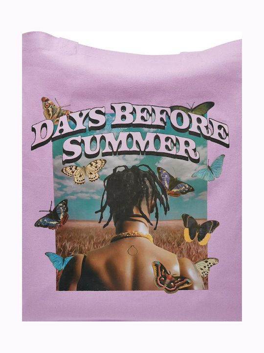 Days Before Summer Oversize Canvas Einkaufstasche Lila One