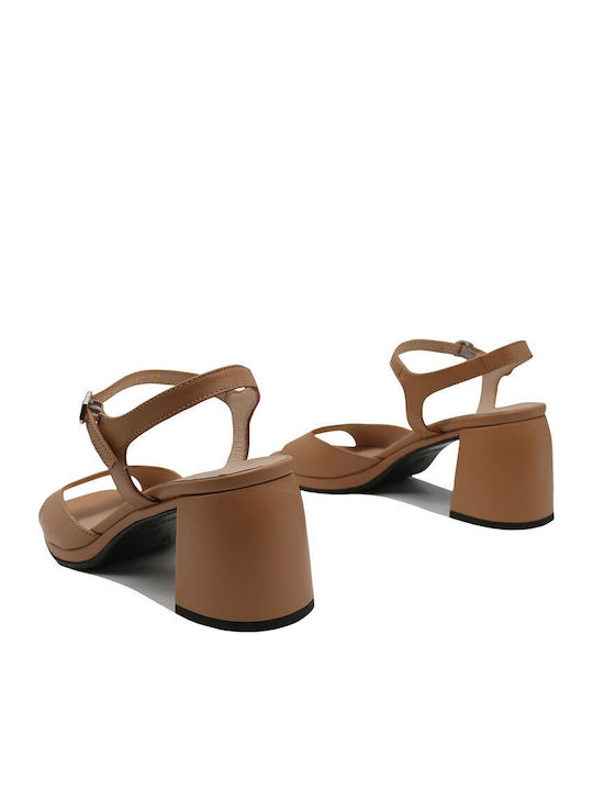 Women's Leather Sandals Wonders F-8212 Iseo V Sand Sand