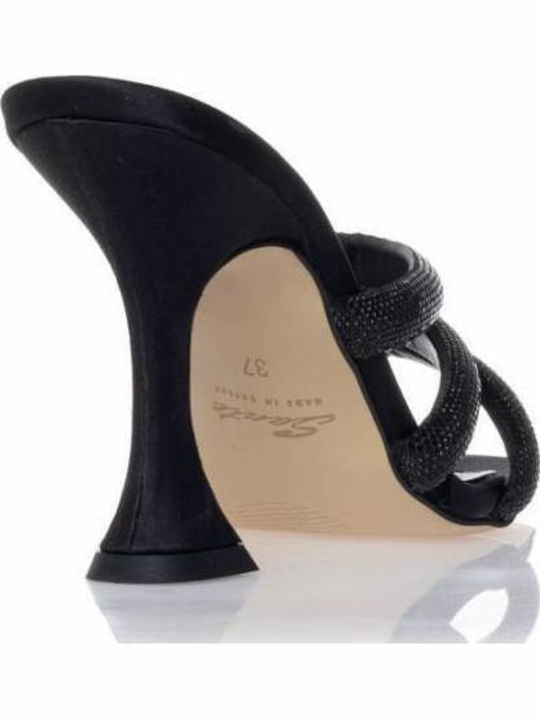 Sandals with Strass Black