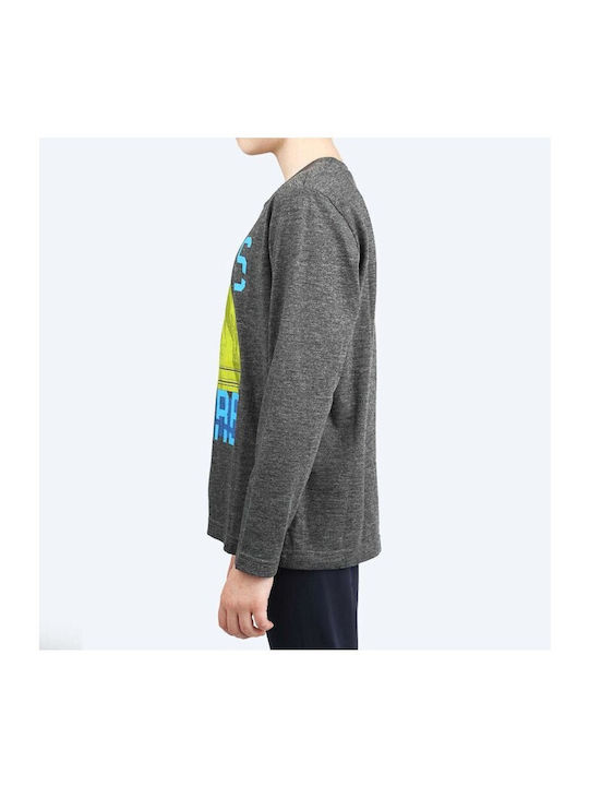 Kinderhemd Langarm Gray