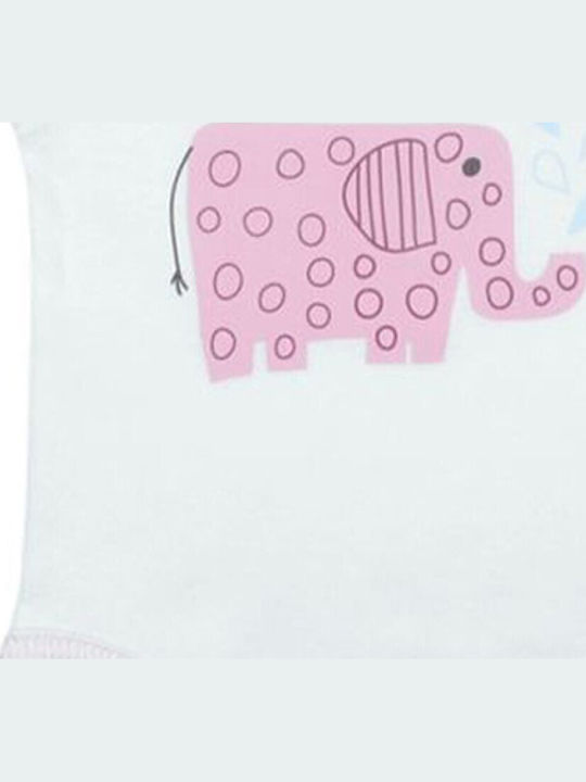 Ninetta Bebe Kurzärmelig White Pink