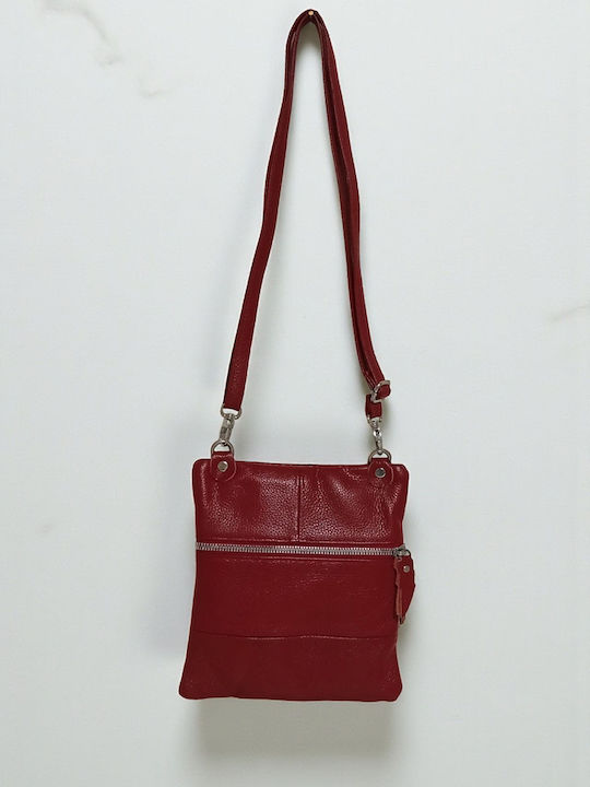 Leather Women's Bag Crossbody Green