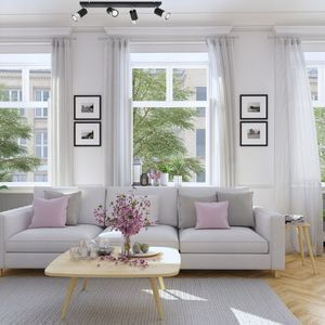 Light Home Spot mit 11 Lichtern in Schwarz Farbe
