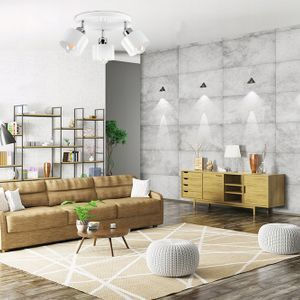 Light Home Διπλό Σποτ σε Λευκό Χρώμα