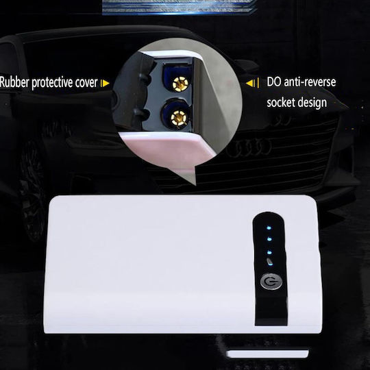 Andowl Portable Car Battery Jump Starter 10000mAh with USB / Φακό 12V