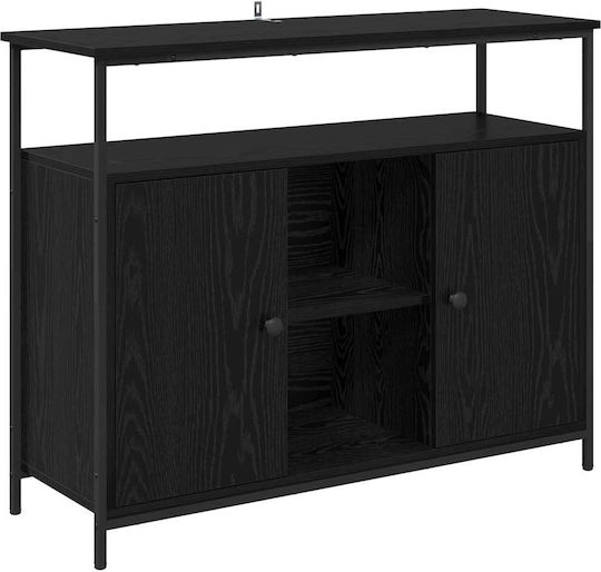 Мебели за съхранение дървен Black Beech 100x35x80см