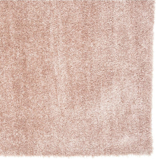 Atmosphera Joanne Teppich Rechteckig Synthetisch,Polyester/Cotton/Leather Pink