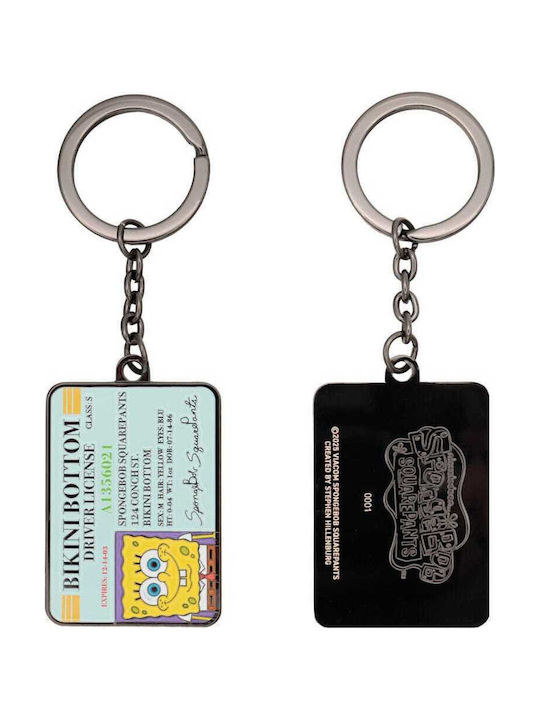 Spongebob Squarepants Keychain Driver License Limited Edition Spongebob Squarepants Keychain Driver License Limited Edition