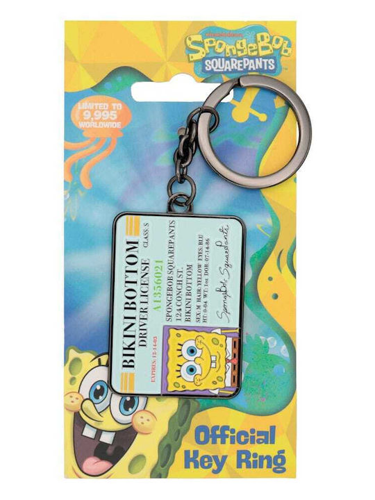 Spongebob Squarepants Keychain Driver License Limited Edition