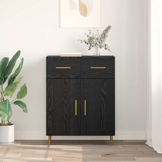 Μπουφές από Ξύλο & Μέταλλο με Συρτάρια 69.5x34x90cm