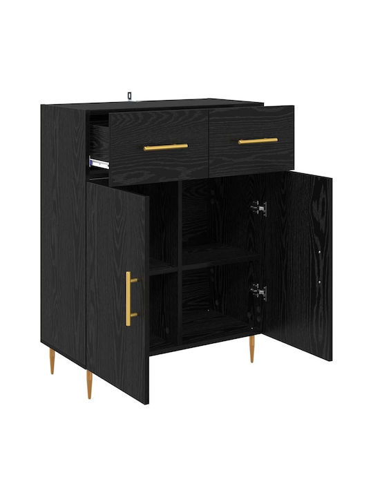 Μπουφές mit Schubladen Black Beech 69.5x34x90cm