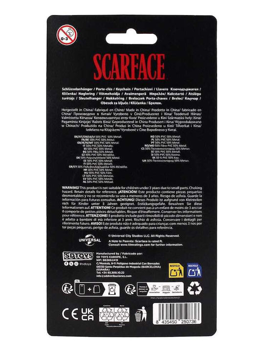 Scarface Schlüsselanhänger World Is Yours 2 cm