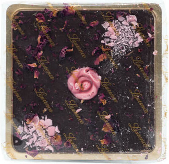 Laurence - Galerie de Chocolat Σοκολάτα Γάλακτος με Ροδοπέταλα 100gr