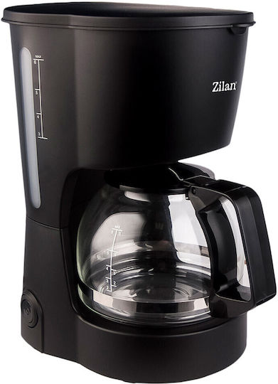 Zilan Καφετιέρα Φίλτρου 600W Black