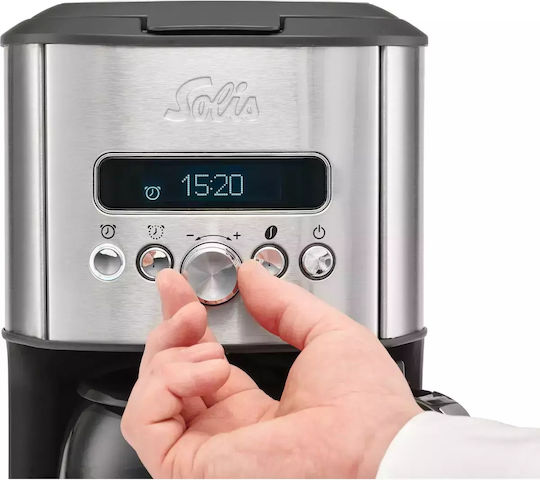 Solis Aroma Brewer Drip Typ 1021 Cafetieră cu Filtru 1035W