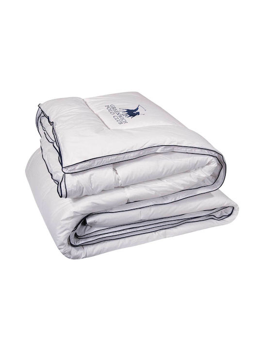 Greenwich Polo Club Duvet Queen with Microfiber Filling 240x260cm 2346 White 350 GSMGsm 11 togs Togs