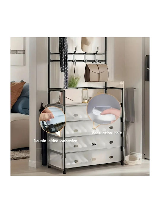 Fabric Shoe Organizer 56x28x185cm