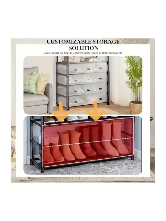 Fabric Shoe Organizer 56x28x185cm