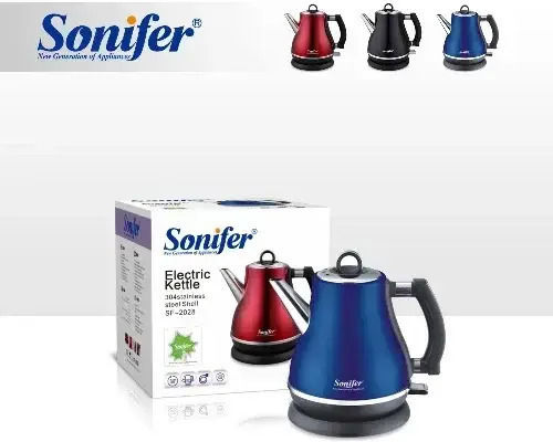 Sonifer SF-2028 Βραστήρας 1.2lt 1500W Κόκκινος