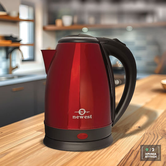Newest Fierbător 1.8lt 1500W Roșu