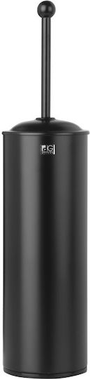 Bronze Art Metallic Toilet Brush Black
