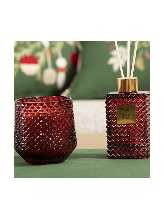 Nef-Nef Homeware Spicy Ginger Christmas Red Candle