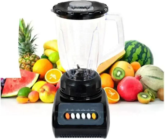 Andowl Μπλέντερ με Πλαστική Κανάτα 1.5 lt 600W Μαύρο Q-PB1