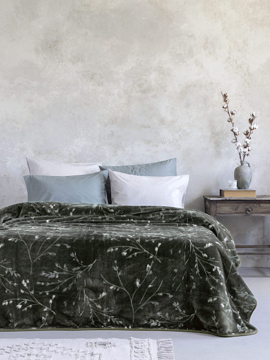 Nima Divina Velvet Blanket Single 160x220cm Gray