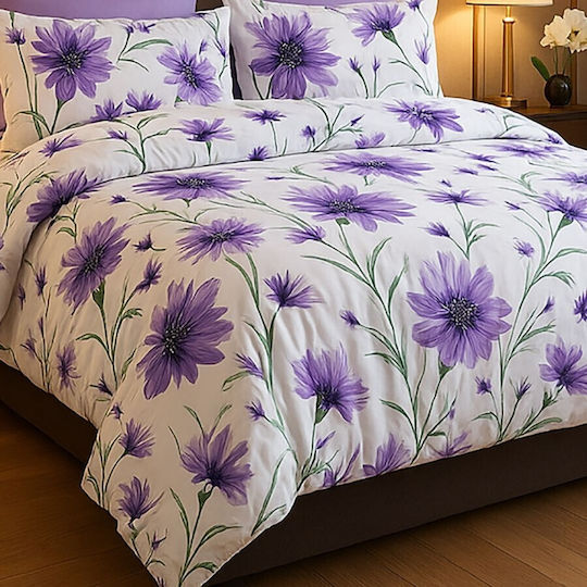 Pucioasa Elektrische Gitarren Doppelbett 200x230 Purple