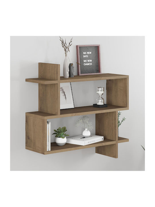 Рафт Стенен Paralel Open Walnut 70x22x65см.