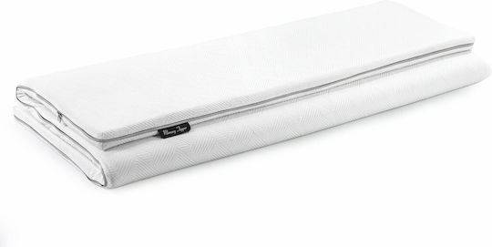 Cosmostrom Mattress Topper Memory Foam Semi-Double Memory Foam 130x200cm