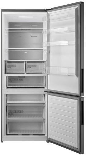 Midea Fridge-Freezer 435lt NoFrost H188xW70xD66.6cm Inox MDRB593FGE46