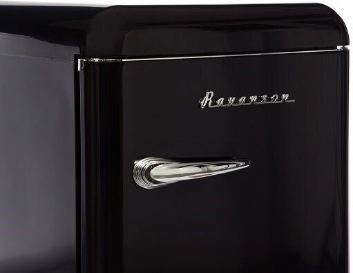Ravanson Retro Mini Bar 118lt Υ86xΠ54.5xΒ58.5εκ. Μαύρο LKK-120ERB
