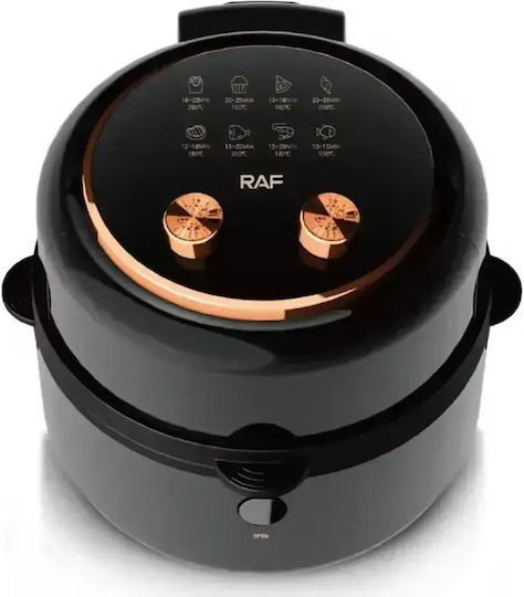 Raf Air Fryer 5.5lt Μαύρο R.5336