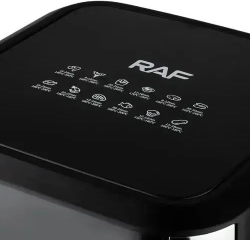 Raf R5338 Heißluftfritteuse 10Es Schwarz