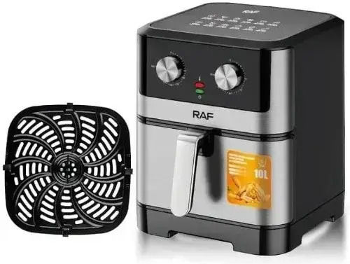 Raf R5338 Heißluftfritteuse 10Es Schwarz