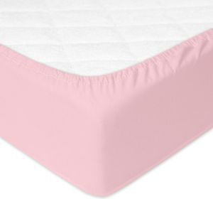 Matex Baby Sheet Crib Cotton Fitted Pink 80x160cm