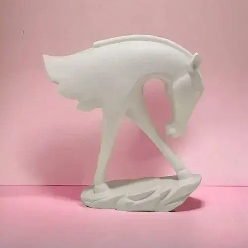 ForHome Διακοσμητικό Άλογο Πολυρητίνης 20x6x21cm