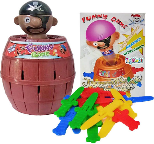 ToyMarkt Βρεφικό Παιχνίδι Πειρατής Βαρελάκι με Σπαθιά