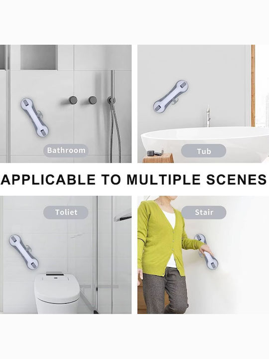 Bathroom Grab Bar 29cm Gray