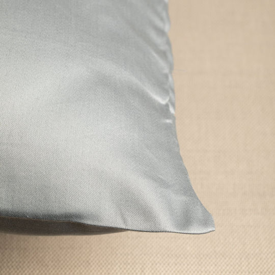 Domoletti Decorative Pillow Case from 100% Cotton Gray 70x70cm