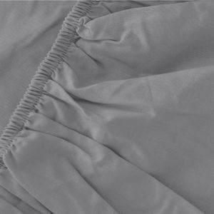 Detexpol Σεντόνι Υπέρδιπλο με Λάστιχο 160x200εκ. Gray
